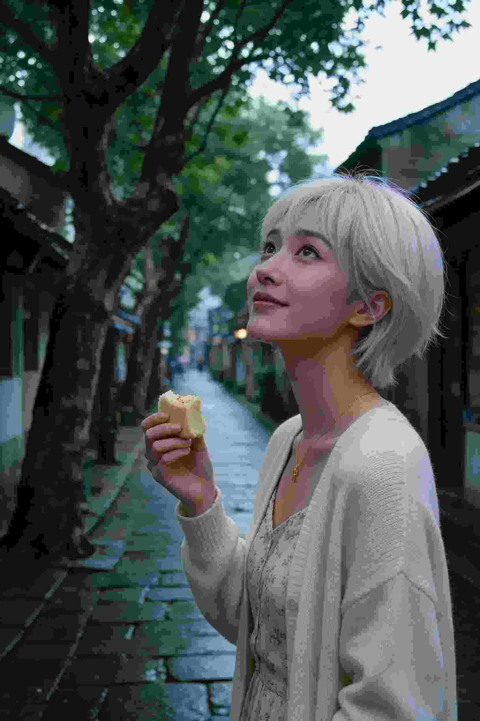 樱花飘落